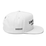 LockedBoy Caged Unit Locktober Embroidered Flat Bill Snapback Cap for chastity