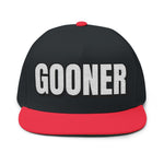 INTO: GOONER Embroidered Flat Bill Cap – Kink Hat for Gooners, Edge Zombies & Mind-Melting Masturbation Addicts