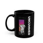 Unc*mmed & Unbothered Black Mug (11oz, 15oz) - Lockedboy Athletics by LeatherDaddy