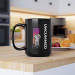 Unc*mmed & Unbothered Black Mug (11oz, 15oz) - Lockedboy Athletics by LeatherDaddy