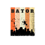 Bator City Vinyl Sticker
