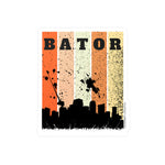 Bator City Vinyl Sticker