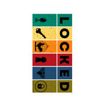LOCKED Block Sticker