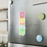 Retro Bator Vinyl Sticker