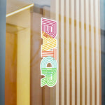 Retro Bator Vinyl Sticker