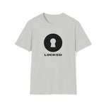 Boldly Locked - Lockedboy Athletics Chastity Tshirt