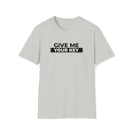 Give Me Your Key - Chastity Shirts by LockedBoy Athletics