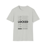 LOCKED Inspo (black text) - Chastity Shirts by LockedBoy Athletics