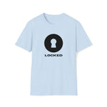 Boldly Locked - Lockedboy Athletics Chastity Tshirt