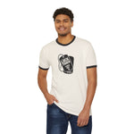 Locktober 2025 Military Ringer Tee – Bold Chastity Merch for Kinky Gear Lovers