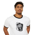 Locktober 2025 Military Ringer Tee – Bold Chastity Merch for Kinky Gear Lovers