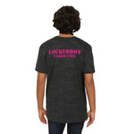 Locktober LockedBoy Caged Unit Camo Dog Tag Tee – Military-Inspired Fetish Streetwear