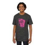 Locktober LockedBoy Caged Unit Camo Dog Tag Tee – Military-Inspired Fetish Streetwear