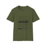 LOCKED Inspo (black text) - Chastity Shirts by LockedBoy Athletics