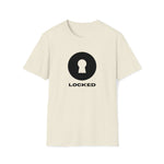 Boldly Locked - Lockedboy Athletics Chastity Tshirt