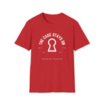 The Cage Stays On LUX - Chastity Tshirt