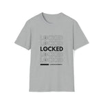 LOCKED Inspo (black text) - Chastity Shirts by LockedBoy Athletics