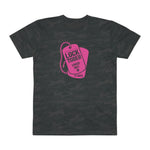 Locktober LockedBoy Caged Unit Camo Dog Tag Tee – Military-Inspired Fetish Streetwear