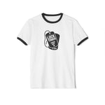 Locktober 2025 Military Ringer Tee – Bold Chastity Merch for Kinky Gear Lovers