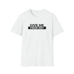 Give Me Your Key - Chastity Shirts by LockedBoy Athletics