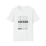 LOCKED Inspo (black text) - Chastity Shirts by LockedBoy Athletics
