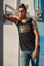 LOCKED Blocks Tank Top - LockedBoy Athletics Chastity Themed Tshirts
