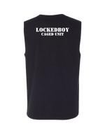 Locktober Caged Unit Muscle Tank – Unisex Jersey Workout Tee for 31 Days of Discipline