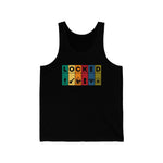 LOCKED Blocks Tank Top - LockedBoy Athletics Chastity Themed Tshirts