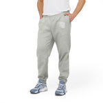Locktober Caged Unit Adidas Joggers – Grey Sweatpants Season with a Visible Cage Line