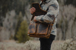 Buffalo Leather Messenger