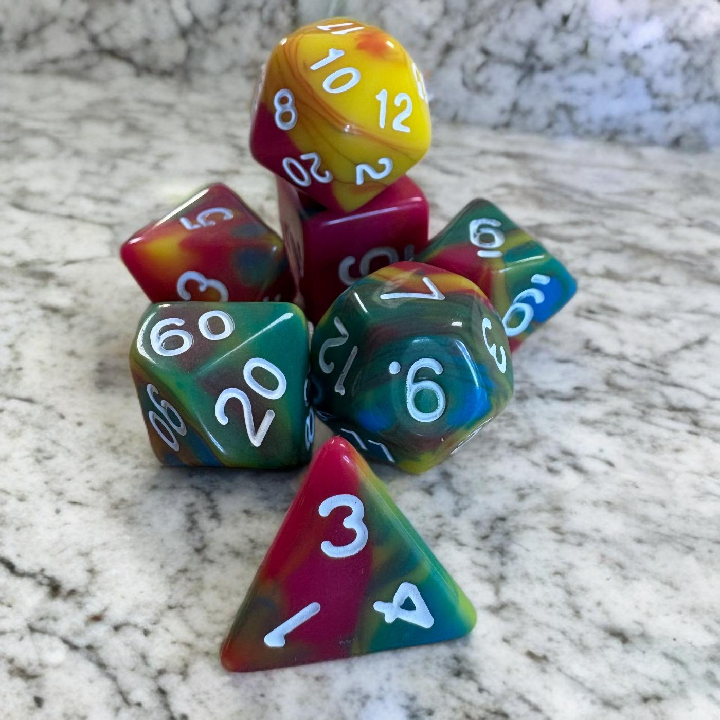Roll for Pride - Pride Flag Dice Sets
