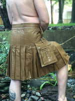 Otter and Fox Tobacco Brown Kilt