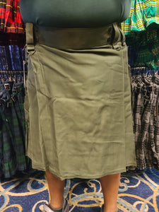 Utility Kilt in Olive Drab by KiltedBros