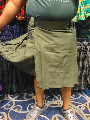 Utility Kilt in Olive Drab by KiltedBros