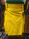 Kilt utilitaire en jaune par KiltedBros