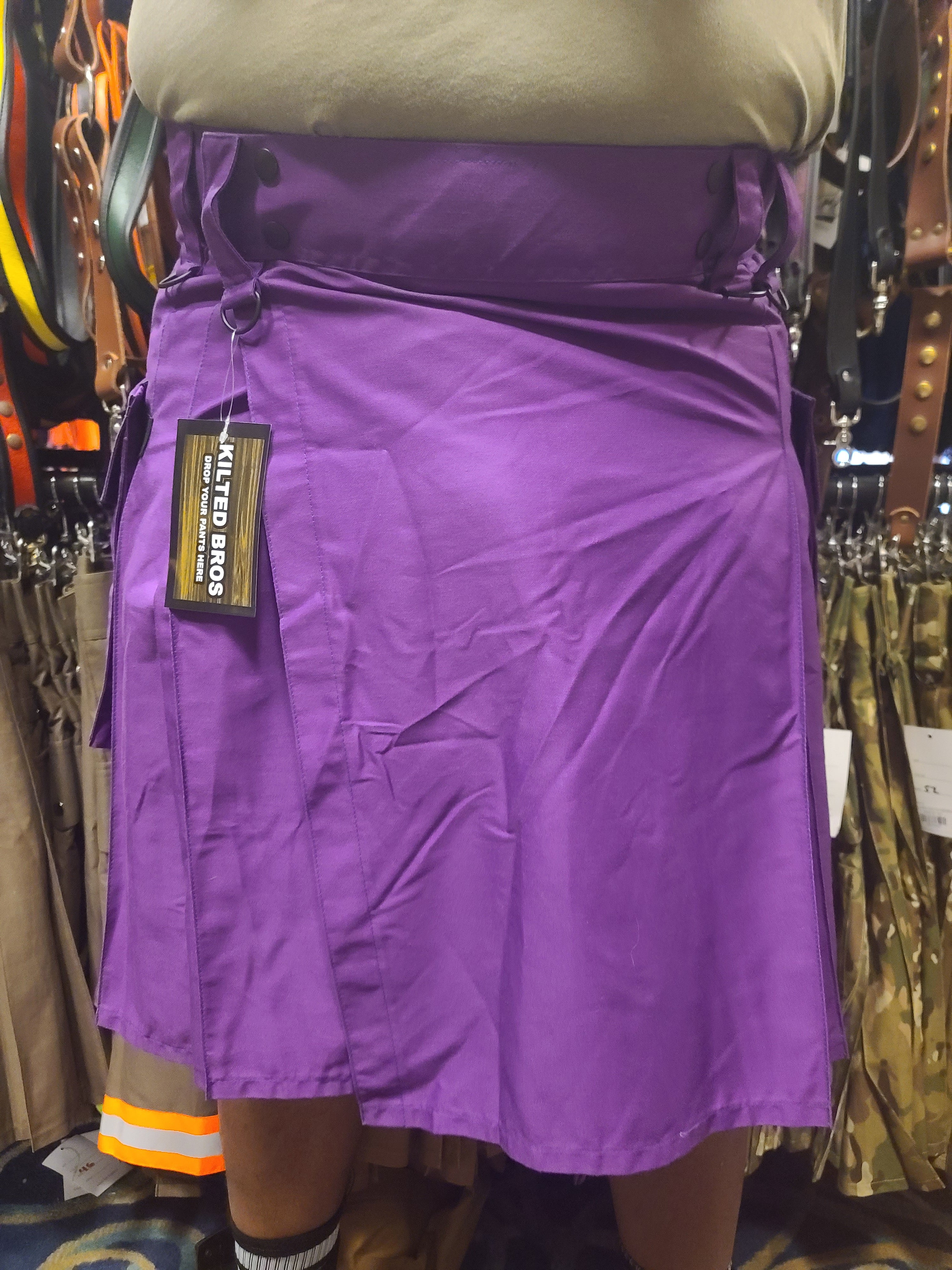 Utility Kilt in Purple by KiltedBros