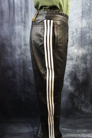 Leather Track Pants by The Otter and The Fox