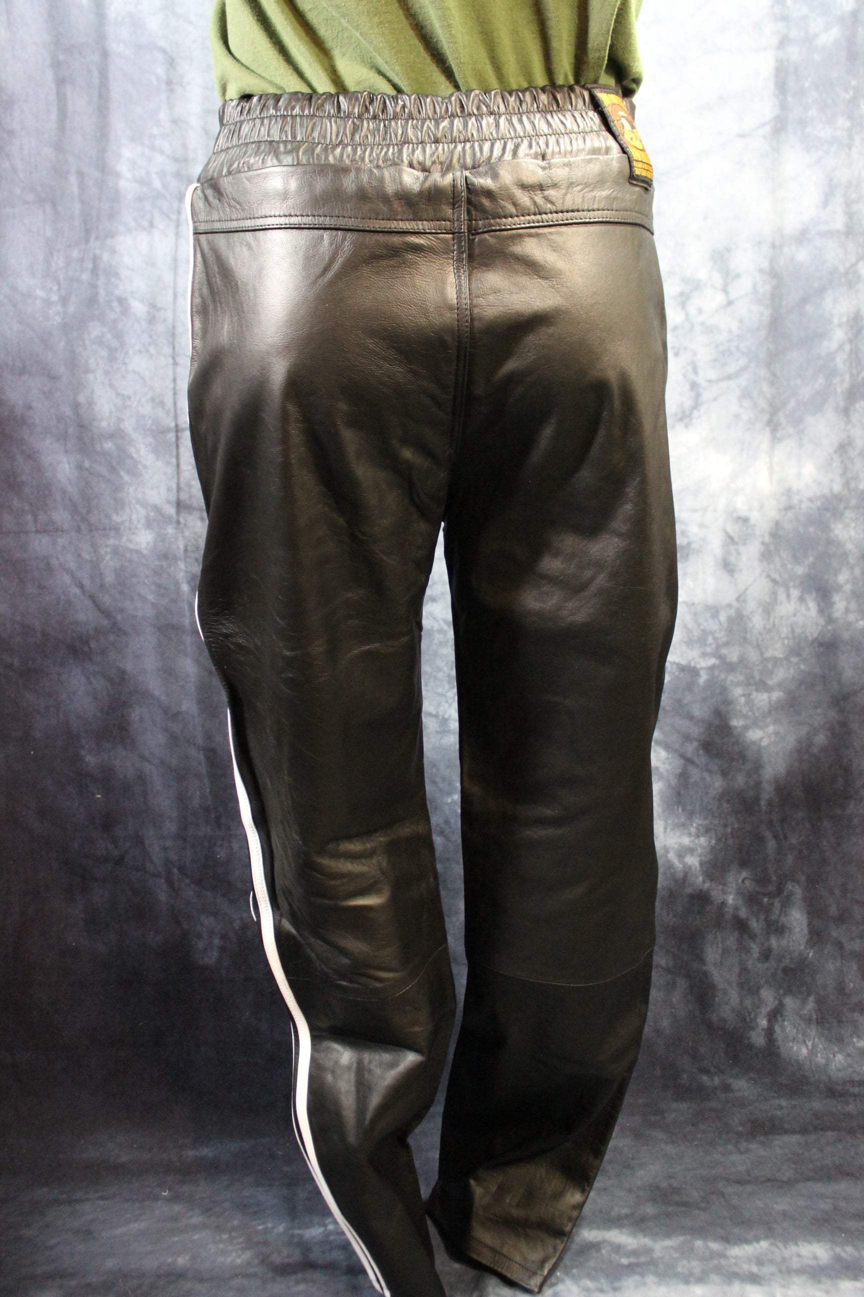 Leather Track Pants by The Otter and The Fox