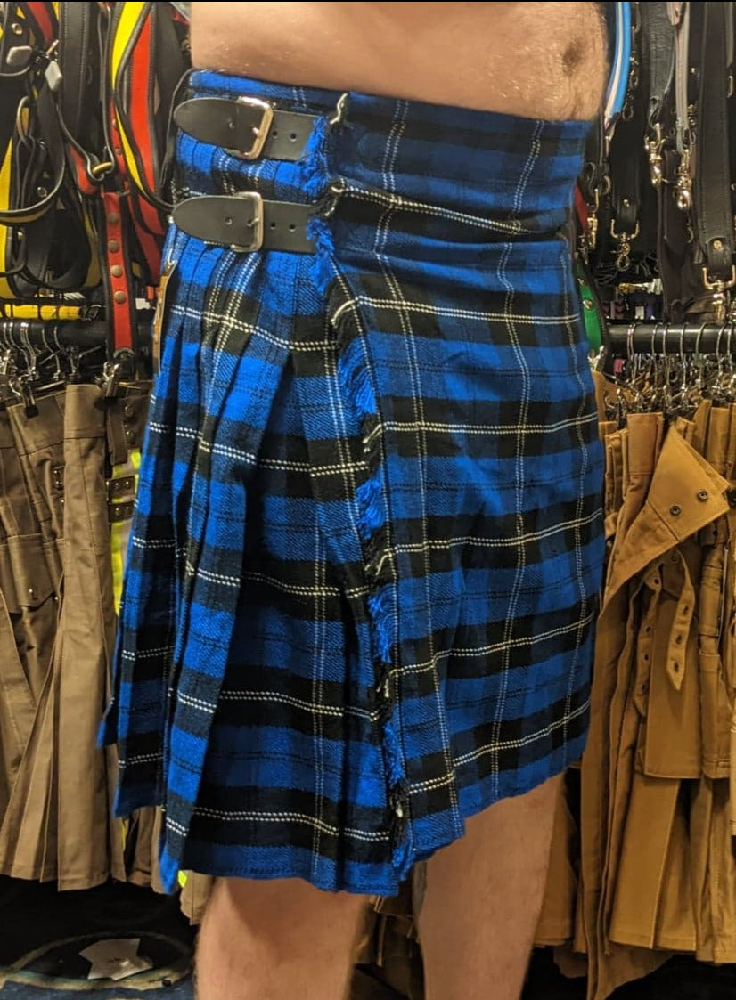 Ramsey Blue Tartan Kilt by KiltedBros