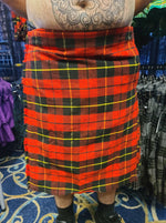 Kilt tartan en flanelle rouge par KiltedBros