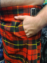 Kilt tartan en flanelle rouge par KiltedBros