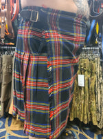 Black Stewart Tartan Kilt by KiltedBros