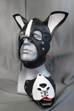 Boston Terrier Whole Head Pup Hood