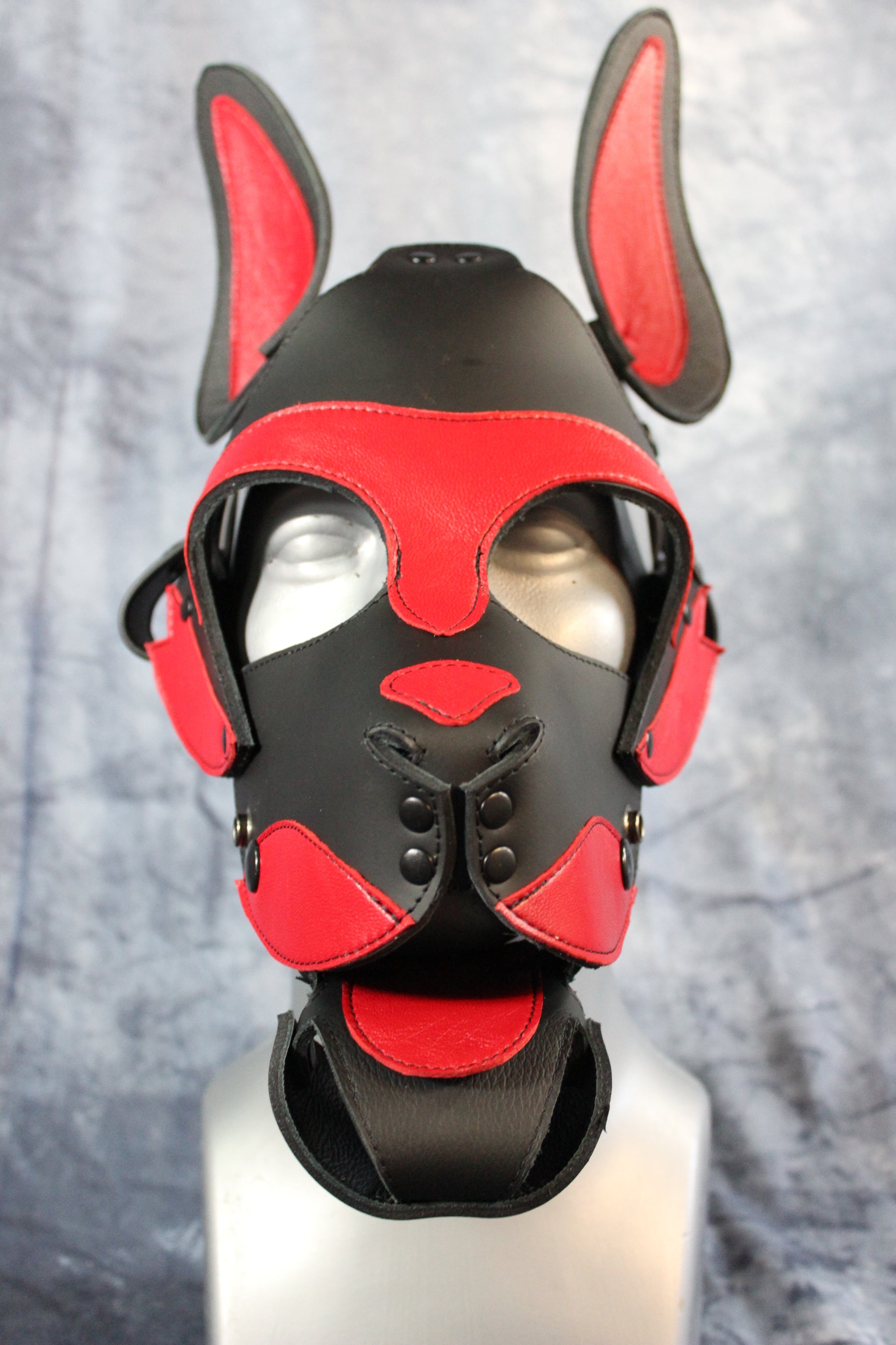 Husky Pup Hood with Removable Muzzle