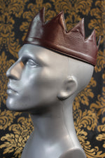 Leather Crowns from The Otter and The Fox