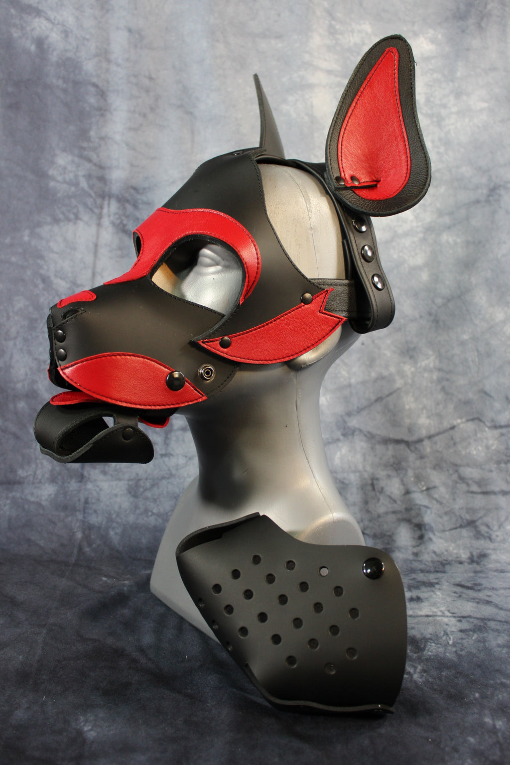 Husky Pup Hood with Removable Muzzle