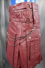 Otter and Fox Leather Kilts