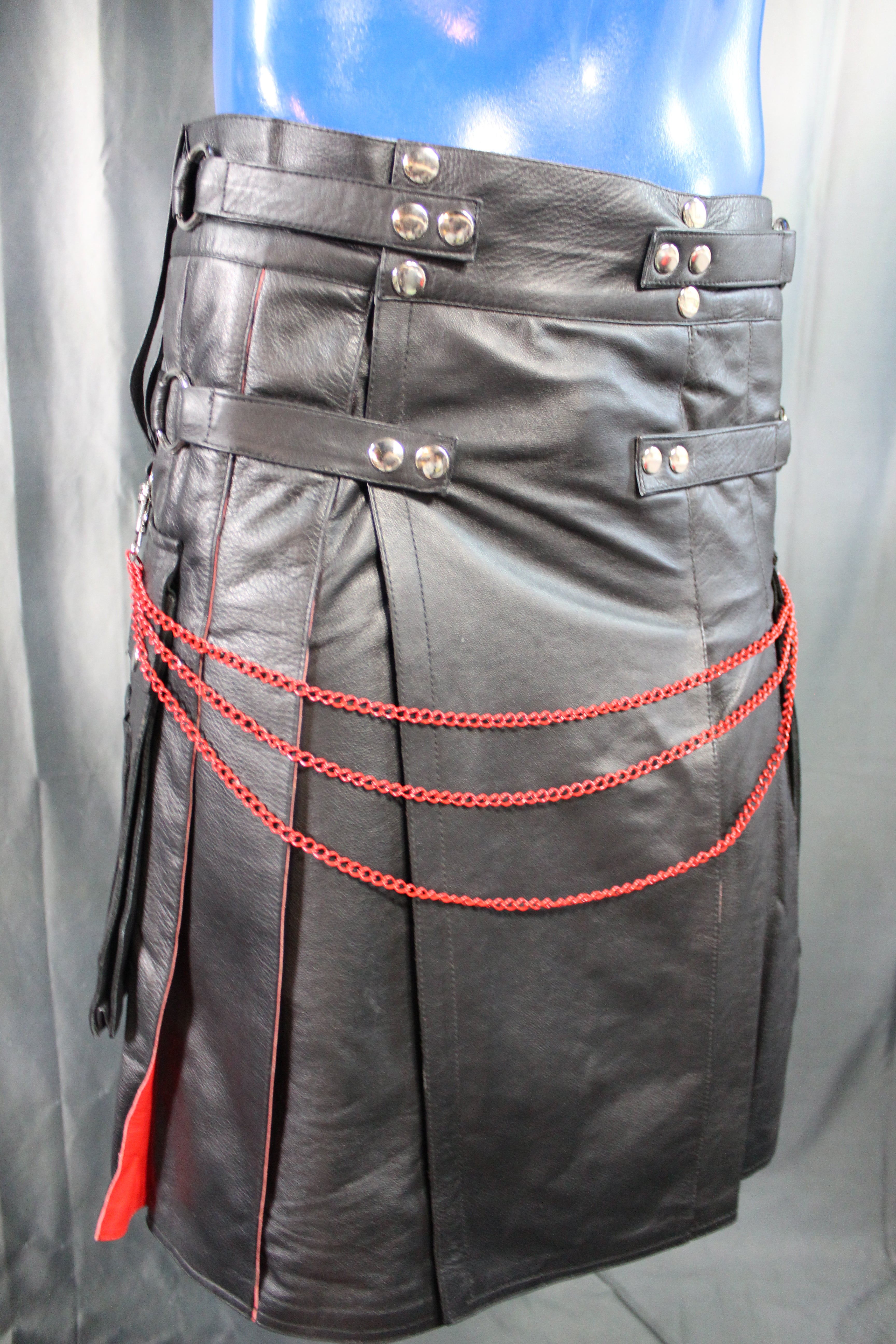 Otter and Fox Leather Kilts