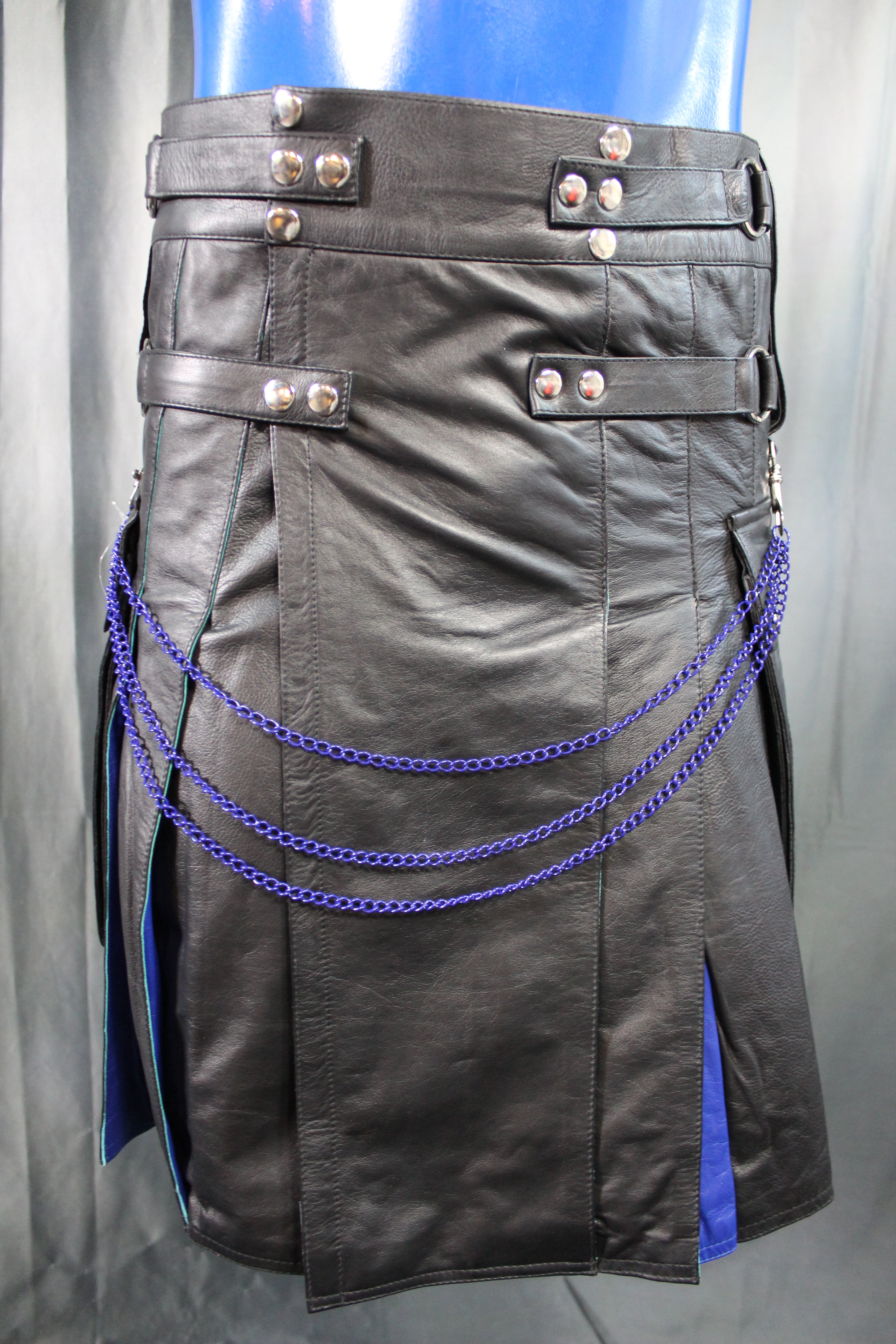 Otter and Fox Leather Kilts