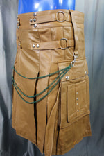 Otter and Fox Leather Kilts